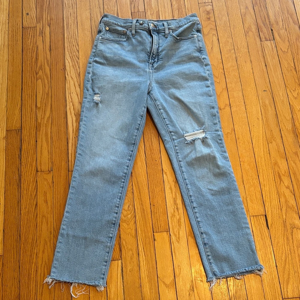 Madewell Distressed Jeans Perfect Vintage size 28 T